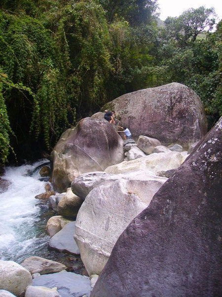 Inca trail river
