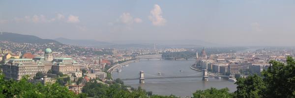 Budapest From Above