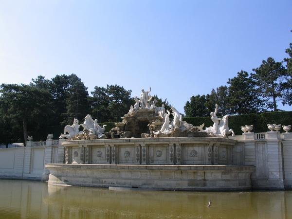 Neptune Fountain at Schonbrunn Palace