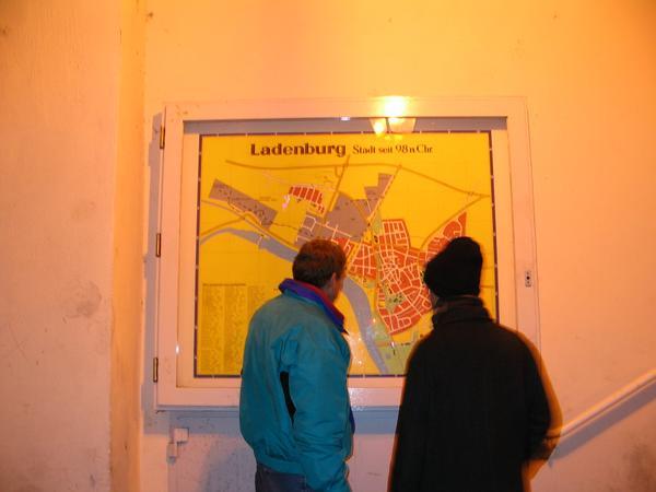 Ladenburg map