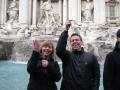 Coins In Trevi Fountain