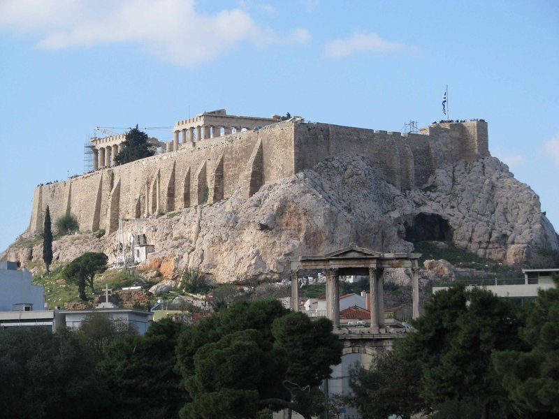 Acropolis From Below