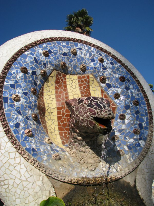 Fountain at Parc Guell