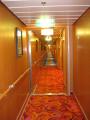Hallway outside our staterooms