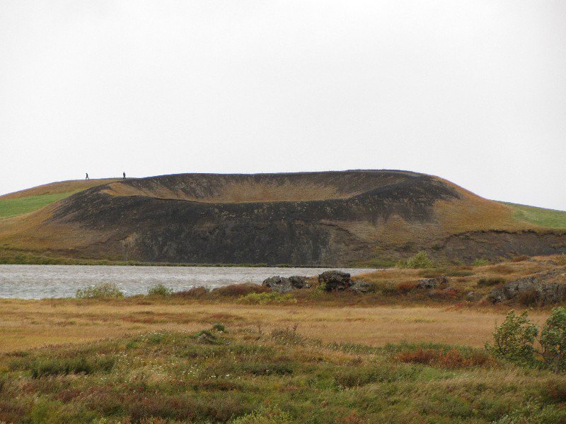 Pseudo-crater at Skutustadir