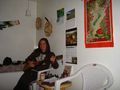 Enjoying one of my favourite moments....playing my guitar