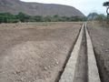 The irrigation canals we have constructed