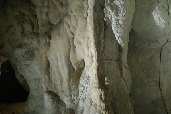 06. Moon-Milk Cave because of the white fungus that grows on limestone formations.