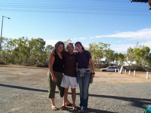 Mes travelmates jusqu'a Alice Springs, Cat l'Anglaise et Scott le Scottish.