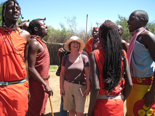 Warriors & me, Maasai village