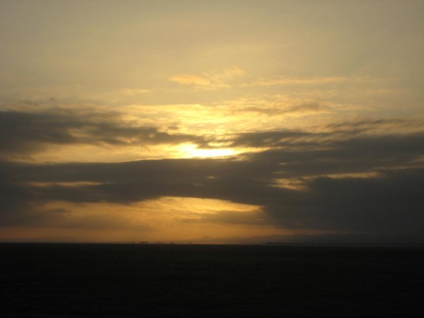 Sunrise, Amboseli