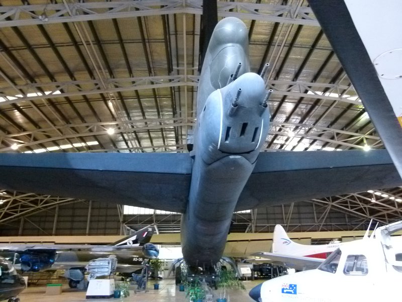 B52 bomber tail guns