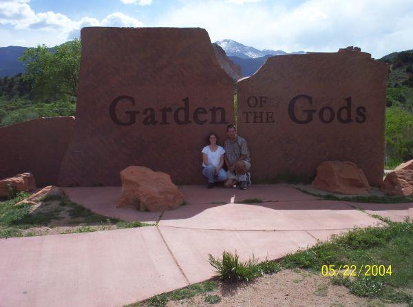 Kelly and me at the Garden of the Gods