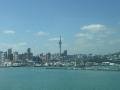 Auckland's skyline from the habour bridge