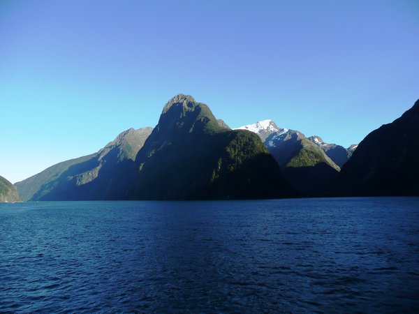 Milford Sound in the morning