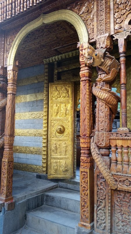 Temple doorway