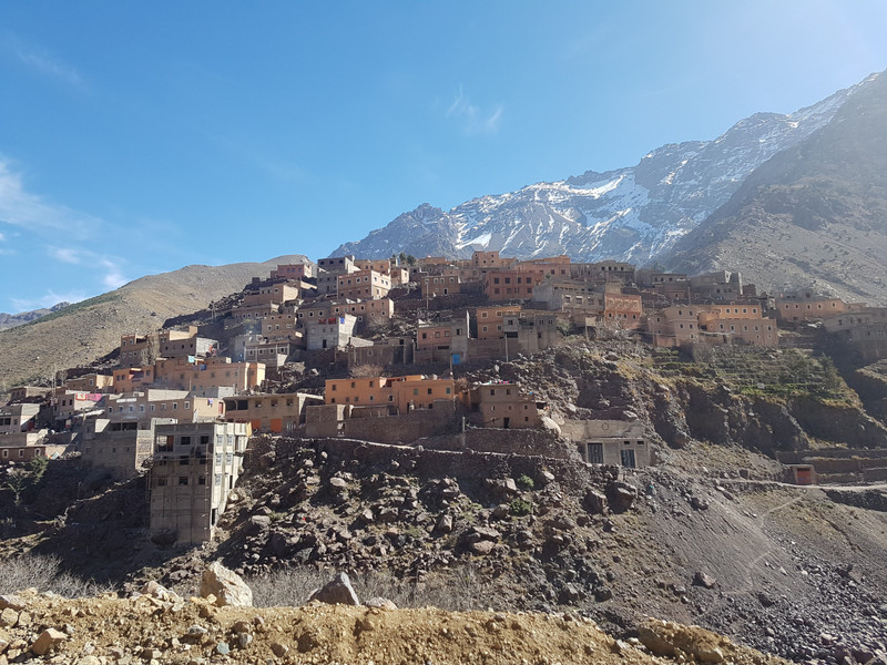 The village of Toubkal