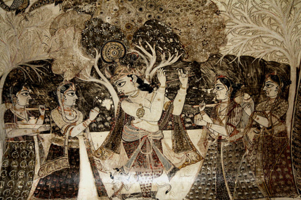 Laxmi Temple mural 1
