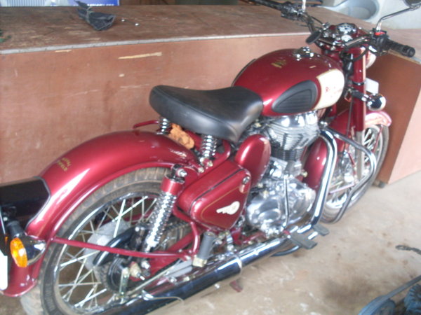 The Classic 500 cc Enfield