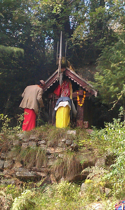 Offering to the deity