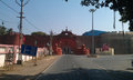 The main gate to the walled town of Diu