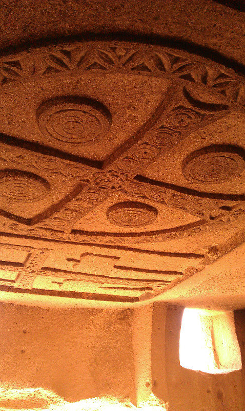 Cave church roof