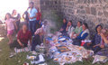 Kurdish family having a picnic