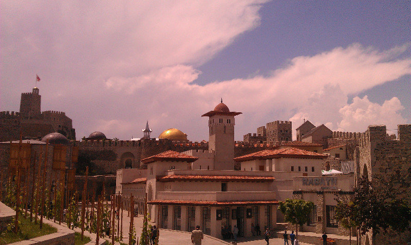 Inside Rabati Castle 