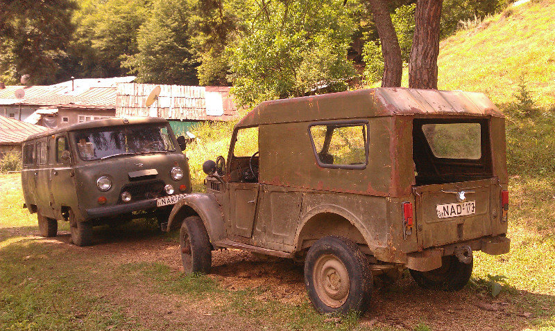 Ex-Soviet army vehicles