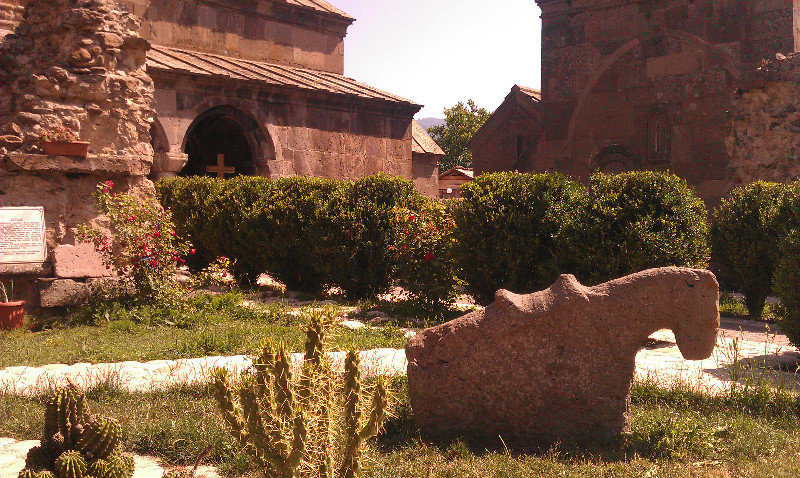 Gardens of the Zarzma monastery