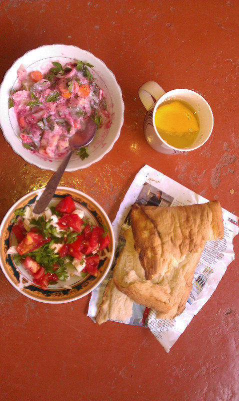 My staple diet in Abastumani