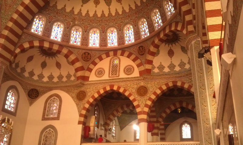Inside Sivas Grand Mosque