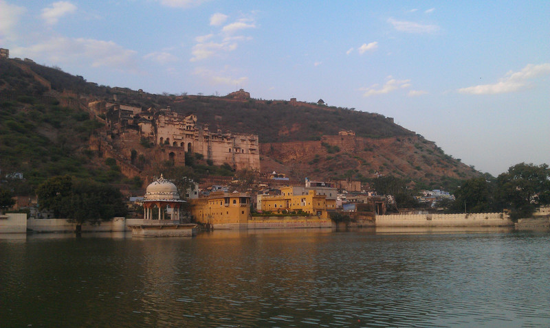 Palace and Fort from Sagar Lake