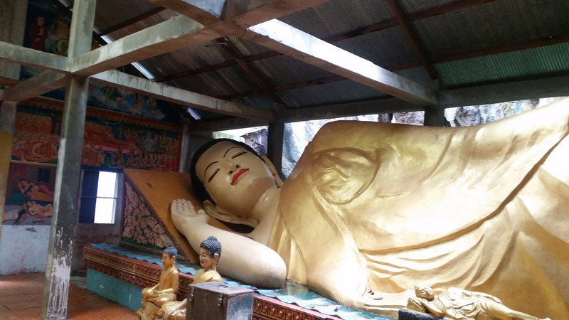 Even Buddha has to sleep
