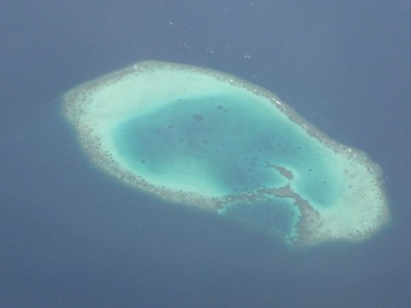 Maldives from the sky