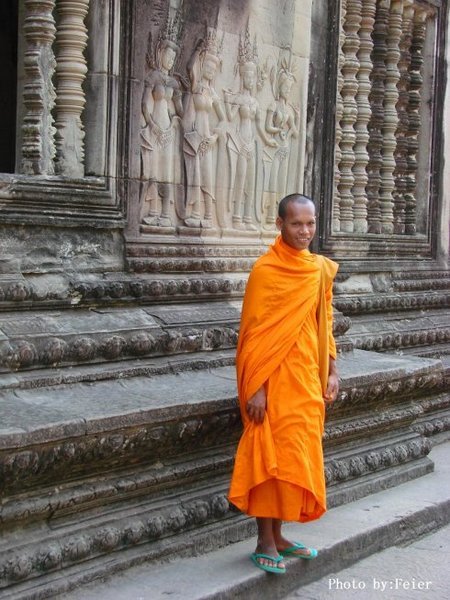 The friendly monk