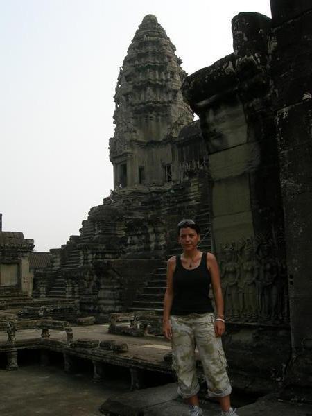 Steph at Angkor Wat