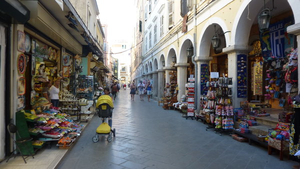 Shopping in Corfu