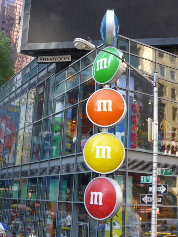 Huge M & M store- Times Square