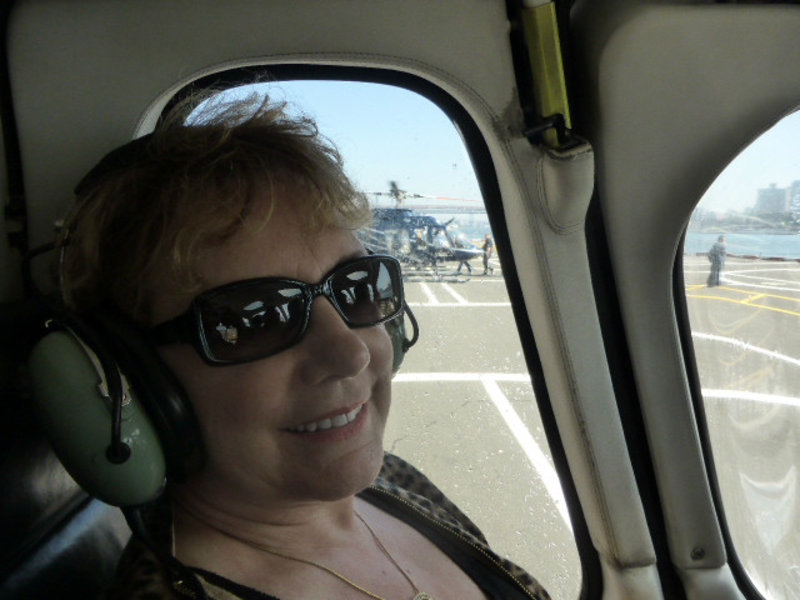 In helicopter