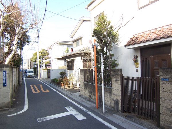 Petit quartier typique Japonais