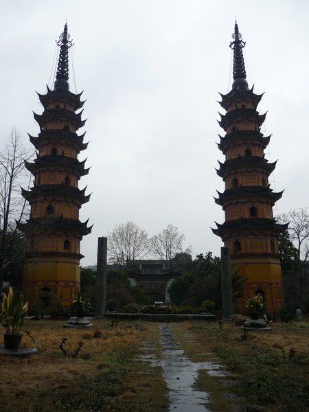 Cute pair of pagodas