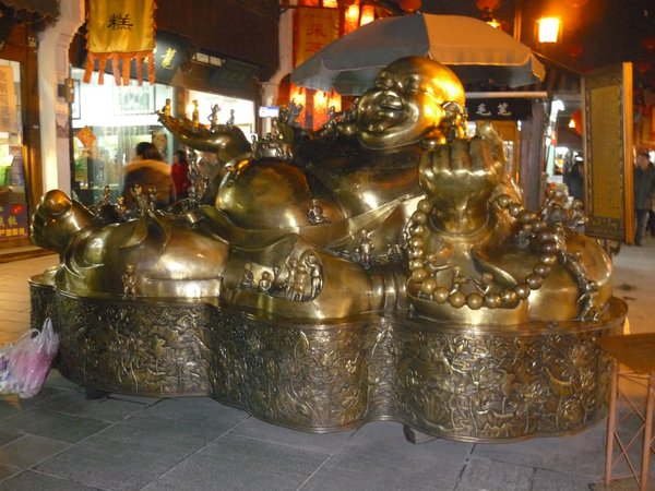 Gold Plated Buddah in Old Town