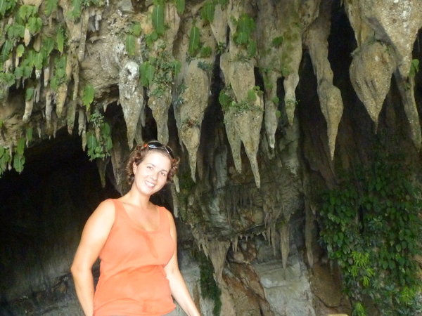Outside Lang's Cave