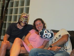 Mexican wrestling masks!!