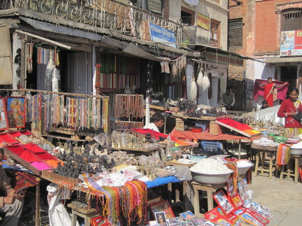 Shops near Pashiputinath Temple