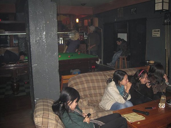Rumours, downtown Thimphu's karaoke bar/pool hall