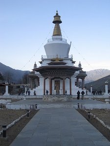 Main stupa in Thimphu