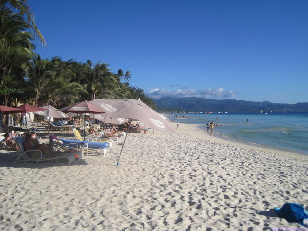 Beautiful beach at Boracay