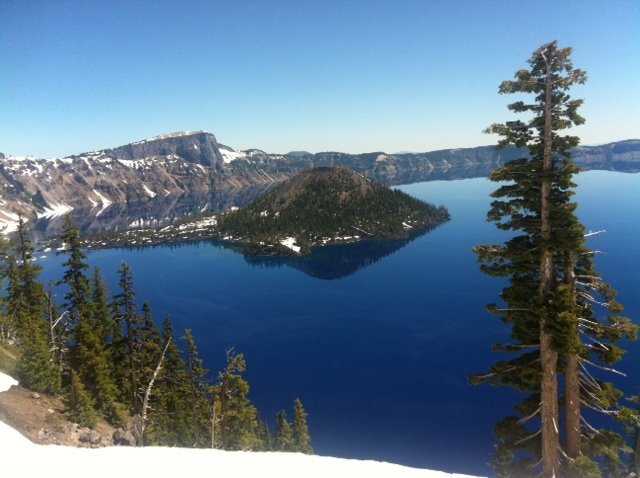 Crater Lake is one of the most spectacular lakes I have ever seen